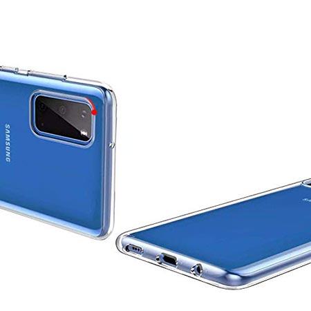 Etui na Samsung Galaxy A51 - Tęczowy jednorożec na chmurce.
