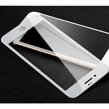 Apple iPhone 7 hartowane szkło 5D Full Glue - Biały