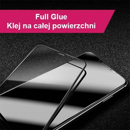 Huawei Y6P hartowane szkło 5D Full Glue - Czarny.