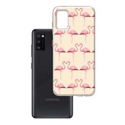 Etui na Samsung Galaxy A41 - Flamingi