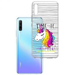 Etui na Huawei P Smart Pro 2019 - Time to be unicorn - Jednorożec.