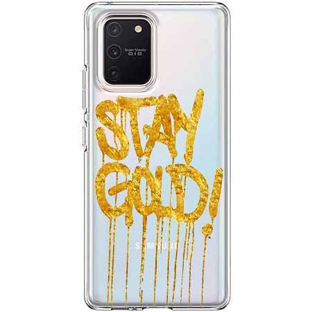 Etui na Samsung Galaxy S10 Lite - Stay Gold.