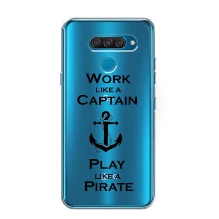 Etui na telefon LG Q60 - Work like a Captain…