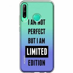 Etui na telefon Huawei P40 LITE - I Am not perfect…
