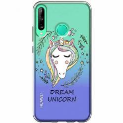 Etui na telefon Huawei P40 LITE - Dream unicorn - Jednorożec.