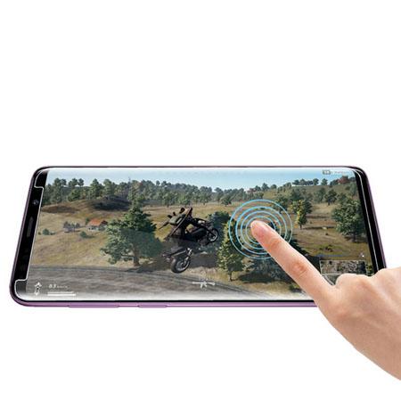 Samsung Galaxy S9 - hartowane szkło 3D na cały ekran - Bezbarwny.