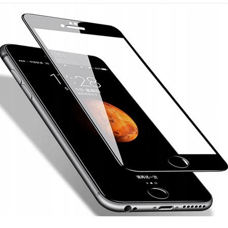 iPhone 5s hartowane szkło 5D Full Glue - Czarny.