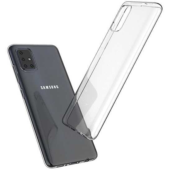 Etui na Samsung Galaxy A51 silikonowe Crystal Clear - bezbarwne.