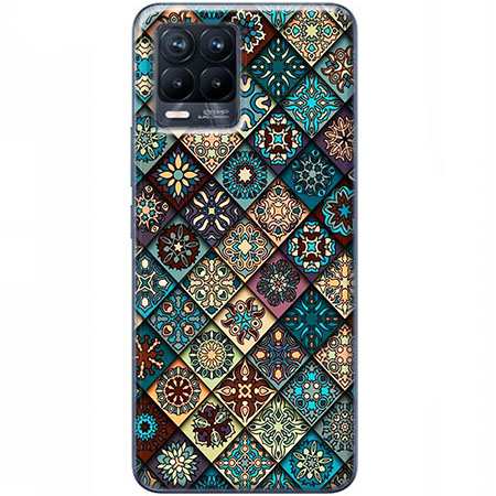 Etui na telefon Realme 8 Damaszkowa mozaika 