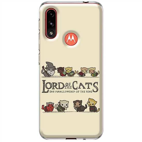 Etui na Motorola Moto E7i Power Lord of the Cats