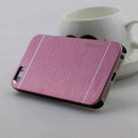 iPhone 5 5s etui Motomo aluminiowe różowy. PROMOCJA !!!