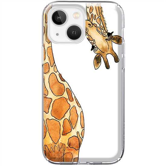 Etui na telefon iPhone 13 Ciekawska żyrafa