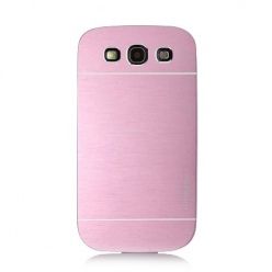 Galaxy S3 etui Motomo aluminiowe różowy. PROMOCJA !!!