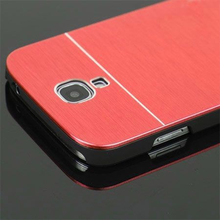 Galaxy S4 etui Motomo aluminiowe czerwony. PROMOCJA !!!