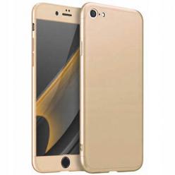 Etui na iPhone SE 2022 - Slim MattE 360 - Złoty