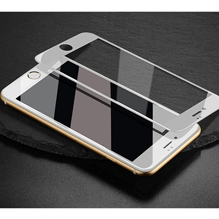 Apple iPhone SE 2022 hartowane szkło 5D Full Glue - Biały