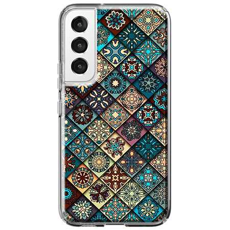 Etui na Samsung Galaxy S22 Plus 5G - Damaszkowa mozaika 