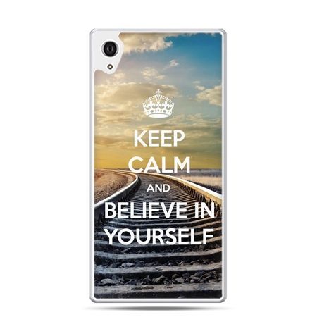 Etui Xperia Z4 Keep Calm and Believe in Yourself