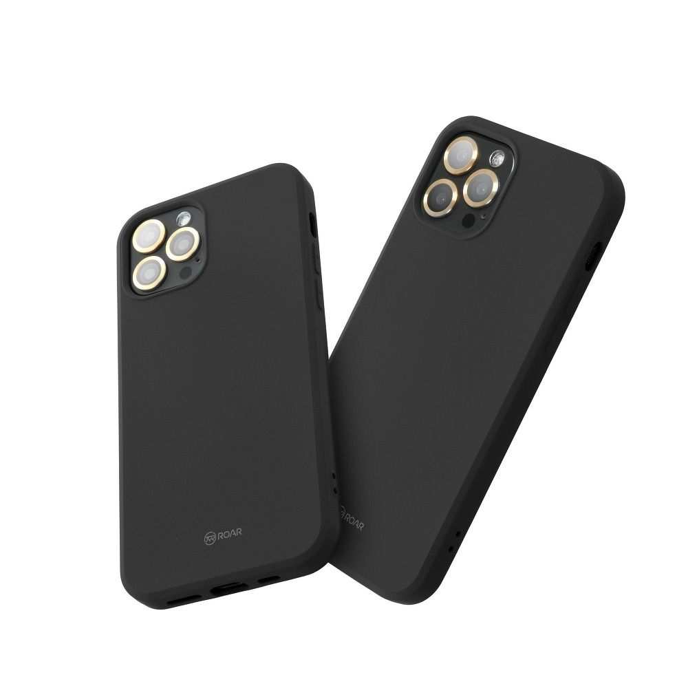 Futerał Roar Colorful Jelly Case - do Iphone 12 Pro Max Czarny