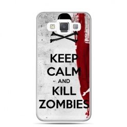 Galaxy J1 etui Keep Calm and Kill Zombies