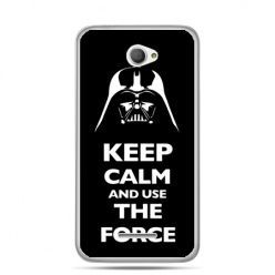 Xperia E4 etui Keep calm and use the force