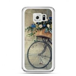 Etui na Galaxy S6 Rower z kwiatami