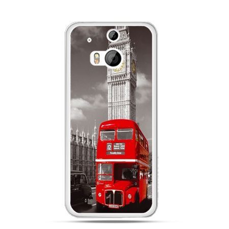 Etui na HTC One M8 Czerwony autobus londyn
