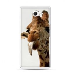 Sony Xperia M2 etui żyrafa z językiem