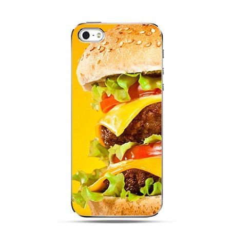 iPhone 4, 4s etui pyszny hamburger - PROMOCJA !