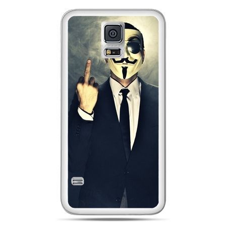 Galaxy S5 Neo etui Anonimus Fuck You