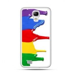 Etui kolorowa farba Samsung S4 mini 