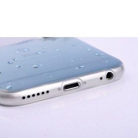 iPhone 4 / 4s ultra slim silikonowe przezroczyste etui z nadrukiem kobieta.
