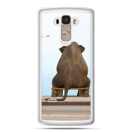 Etui na LG G4 Stylus zamyślony słoń