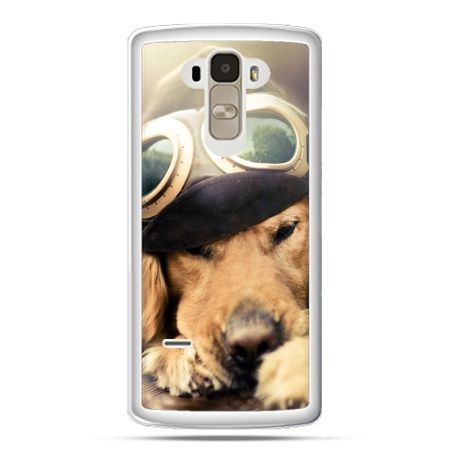 Etui na LG G4 Stylus pies w okularach