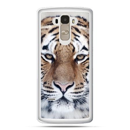 Etui na LG G4 Stylus śnieżny tygrys