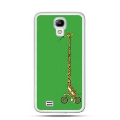 Etui zielona żyrafa Samsung S4 mini 