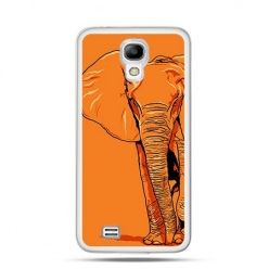 Etui słoń w pomarańczy Samsung S4 mini 