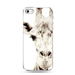 Etui zamyślona żyrafa iPhone 5 , 5s