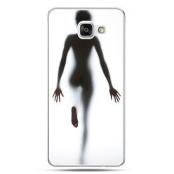 Galaxy A7 (2016) A710, etui na telefon kobieta za szybą