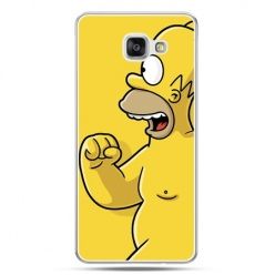 Galaxy A7 (2016) A710, etui na telefon Homer Simpson