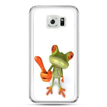 Etui na telefon Galaxy S7 śmiesznaq żaba
