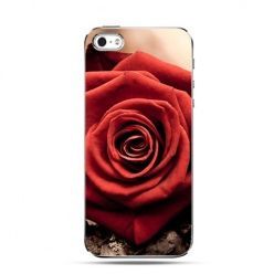Etui czewona róża iPhone 5 , 5s