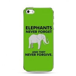 Etui elephnt never forget iPhone 5 , 5s