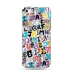 Etui kolorowy alfabet iPhone 5 , 5s