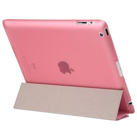 Etui na iPad 2 Silk Smart Cover z klapką - różowe.