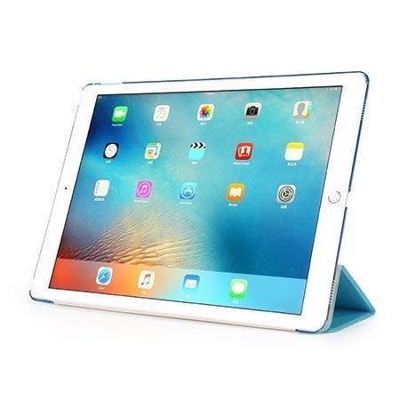 Etui na iPad 3 Silk Smart Cover z klapką - niebieskie.