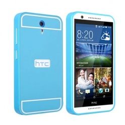 Bumper case na HTC Desire 620 - Niebieski PROMOCJA !!!