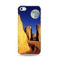 Etui na iPhone 4s / 4 - księżyc nad kanionem 
