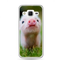 Etui na Galaxy J3 (2016r) świnka