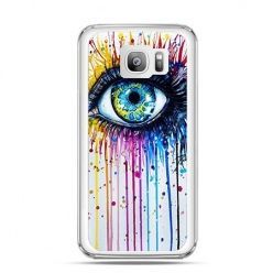 Etui na telefon Galaxy S7 Edge kolorowe oko